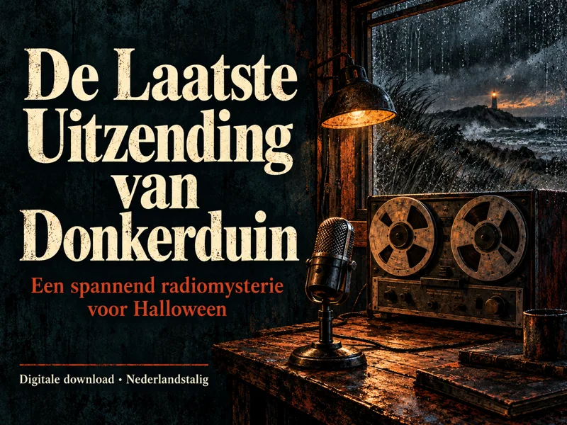 Hoofdbeeld van De Laatste Uitzending van Donkerduin, een Nederlandstalige digitale download.