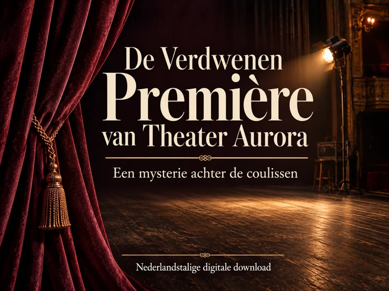 De Verdwenen Première. van Theater Aurora. Een mysterie achter de coulissen. Nederlandstalige digitale download